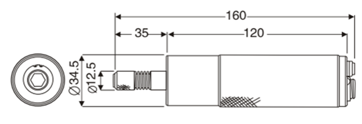 數顯扭力測試儀MDP系列手柄尺寸